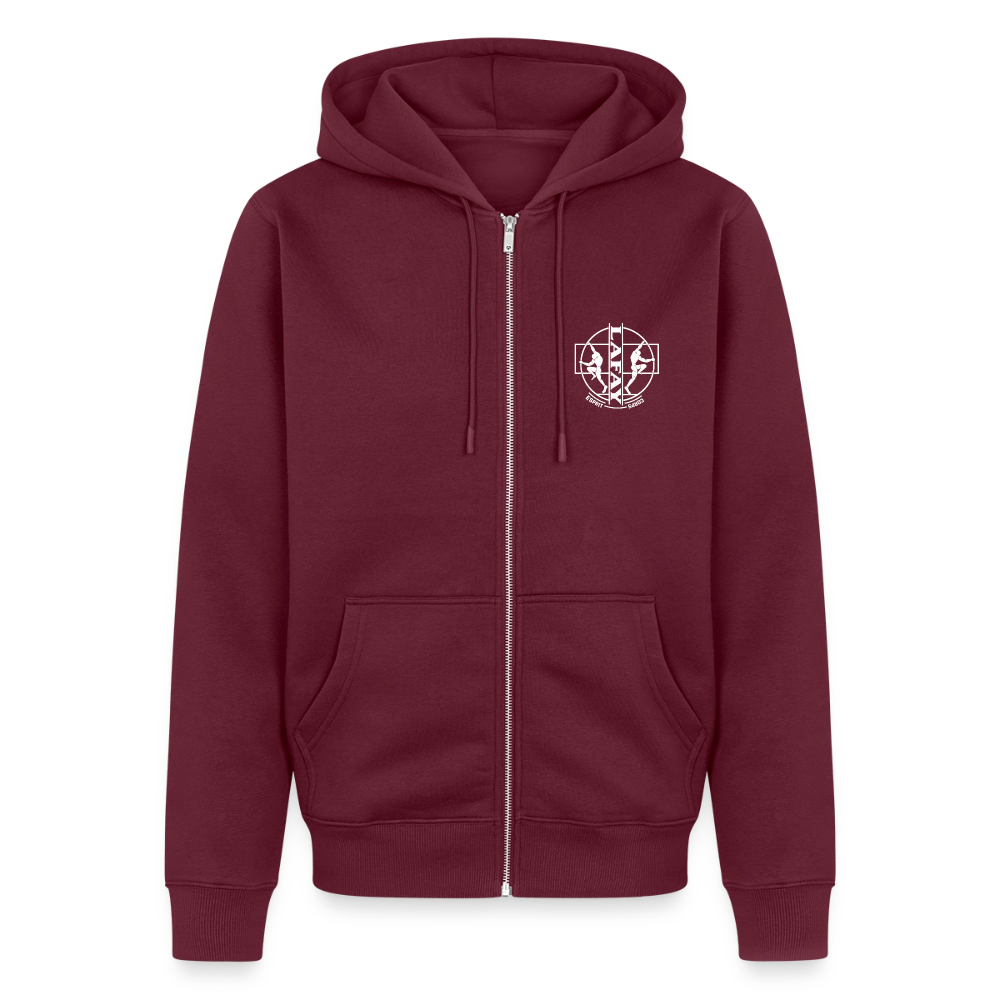 Veste à capuche Premium Homme - bourgogne