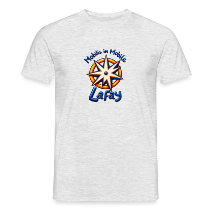 T-shirt Homme - gris chiné