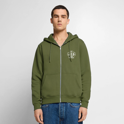 Veste à capuche Premium Homme - kaki