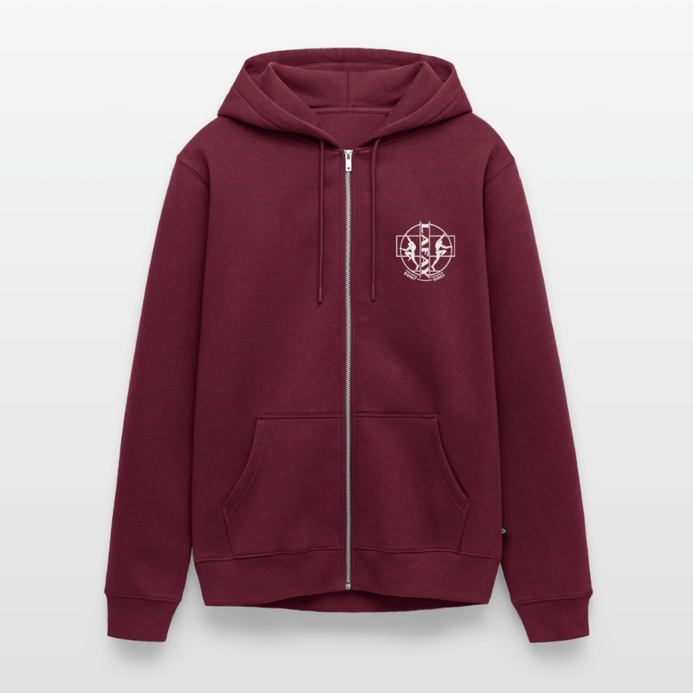Veste à capuche Premium Homme - bourgogne