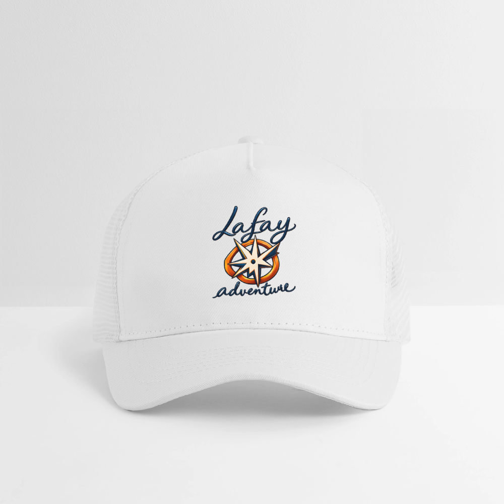 Casquette trucker enfant - blanc