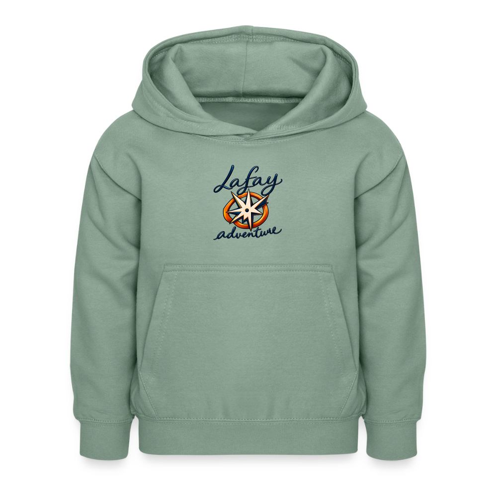 Sweat à capuche Enfant - vert-de-gris