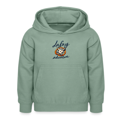 Sweat à capuche Enfant - vert-de-gris