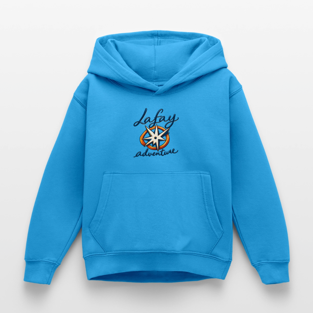 Sweat à capuche Enfant - bleu mer