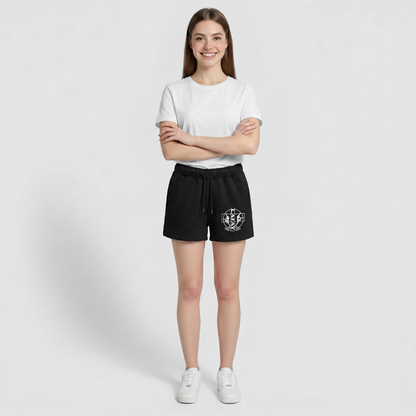 Short de survêtement femme premium - noir