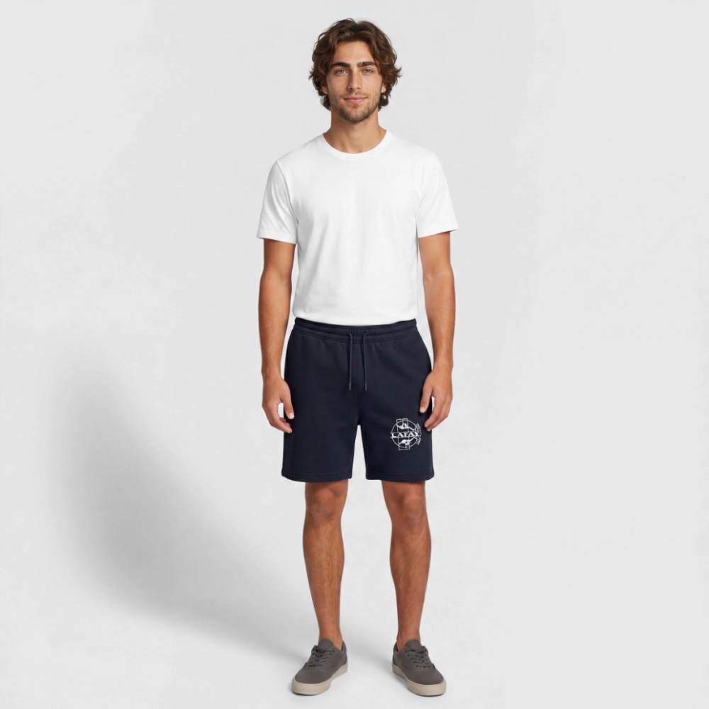 Short de survêtement homme premium - bleu marine