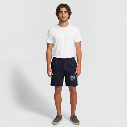 Short de survêtement homme premium - bleu marine