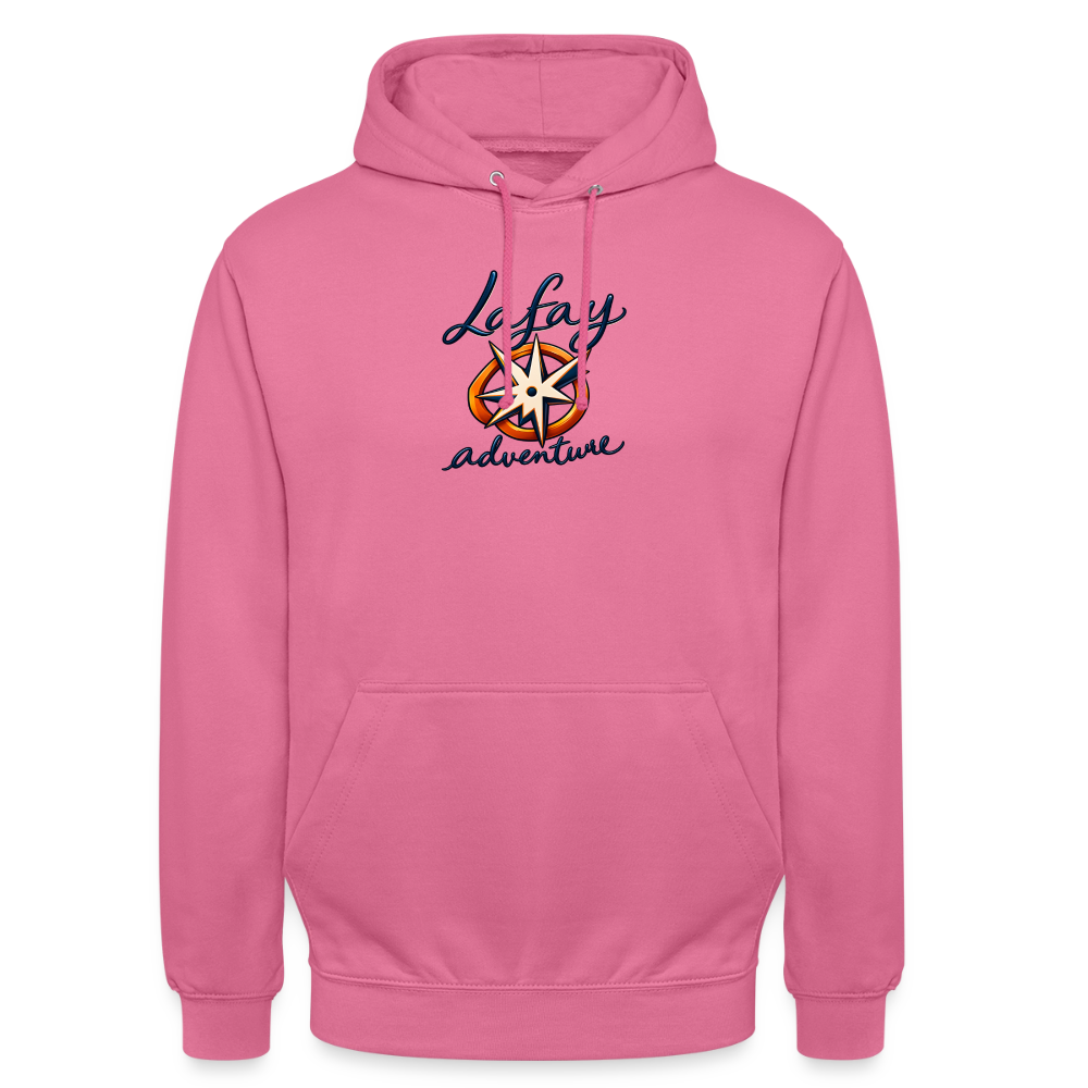 Sweat-shirt à capuche unisexe - rose