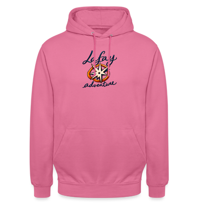 Sweat-shirt à capuche unisexe - rose