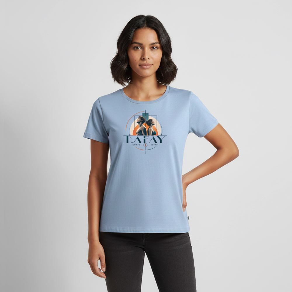 T-shirt Premium Femme - bleu clair