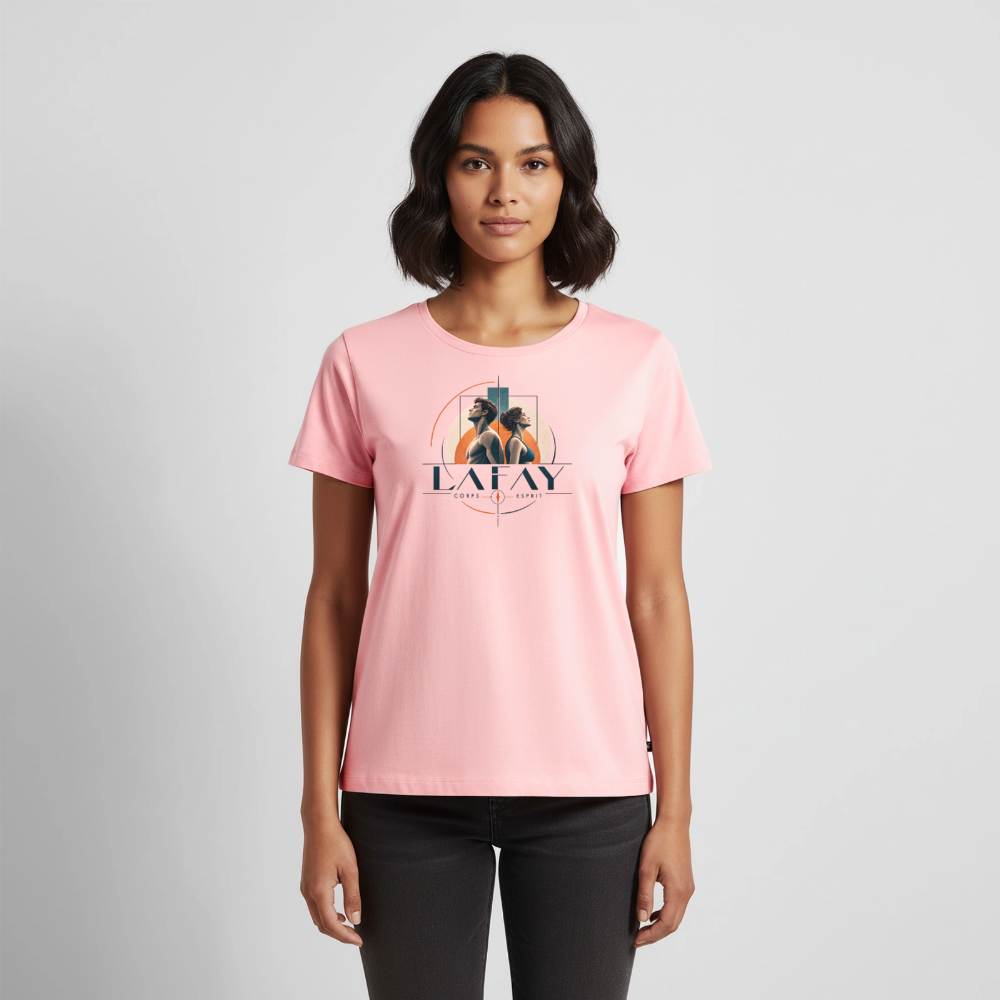 T-shirt Premium Femme - rose