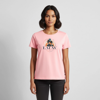 T-shirt Premium Femme - rose