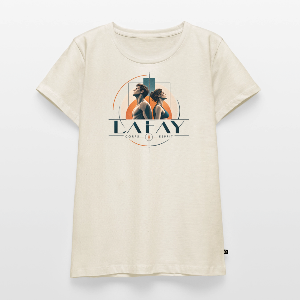 T-shirt Premium Femme - blanc cassé