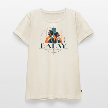 T-shirt Premium Femme - blanc cassé
