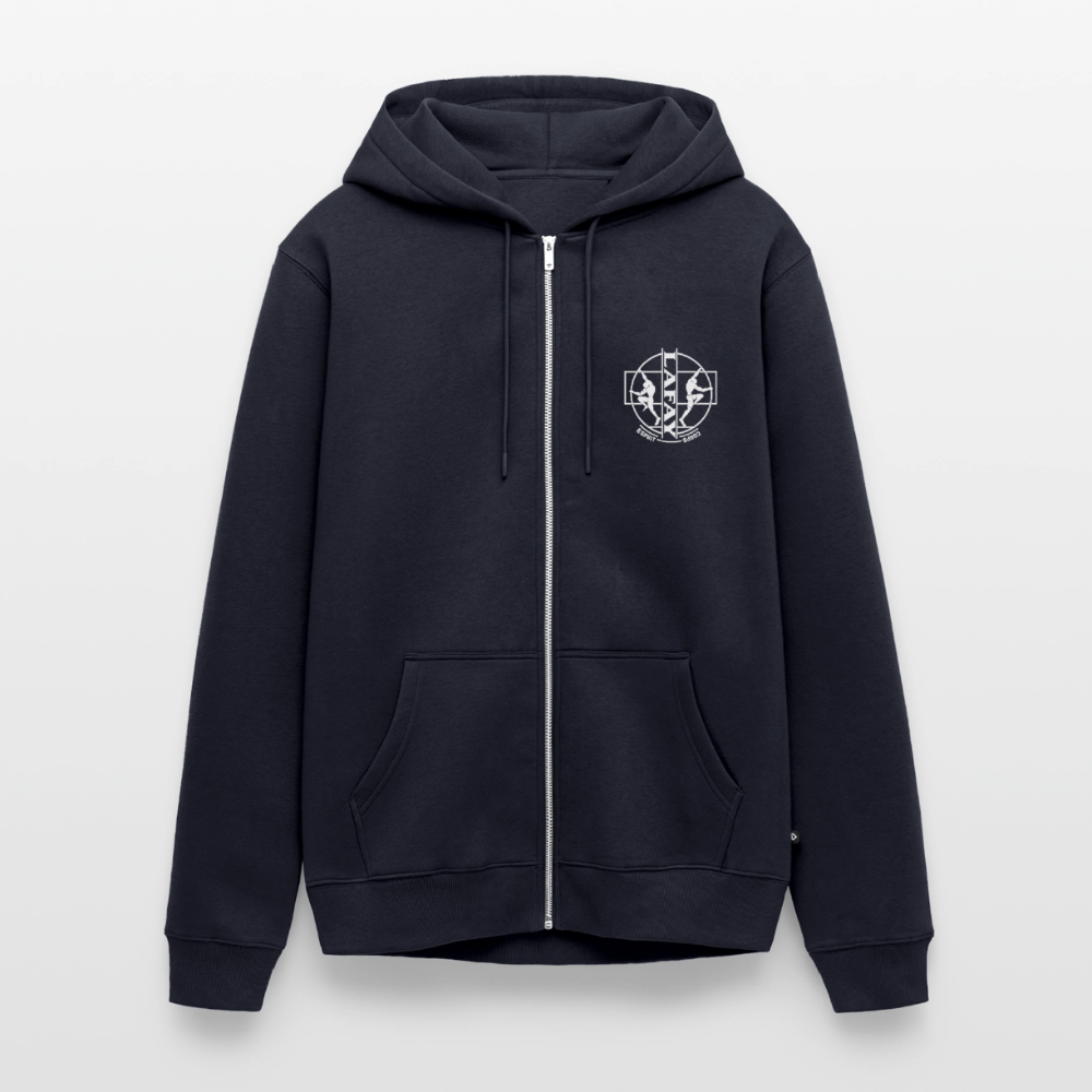 Veste à capuche Premium Homme - bleu marine