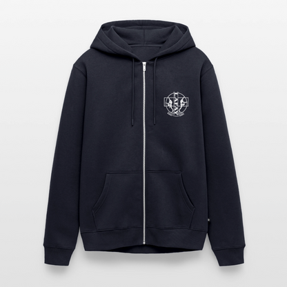 Veste à capuche Premium Homme - bleu marine
