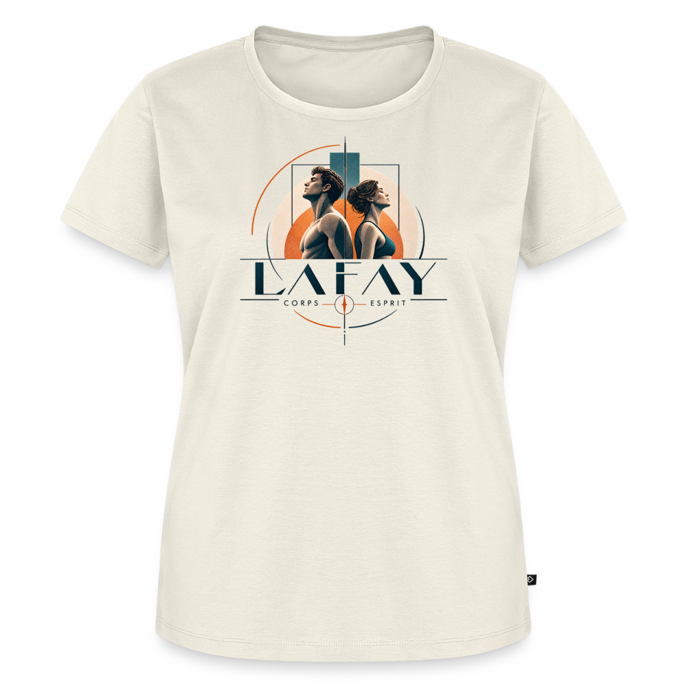 T-shirt Premium Femme - blanc cassé