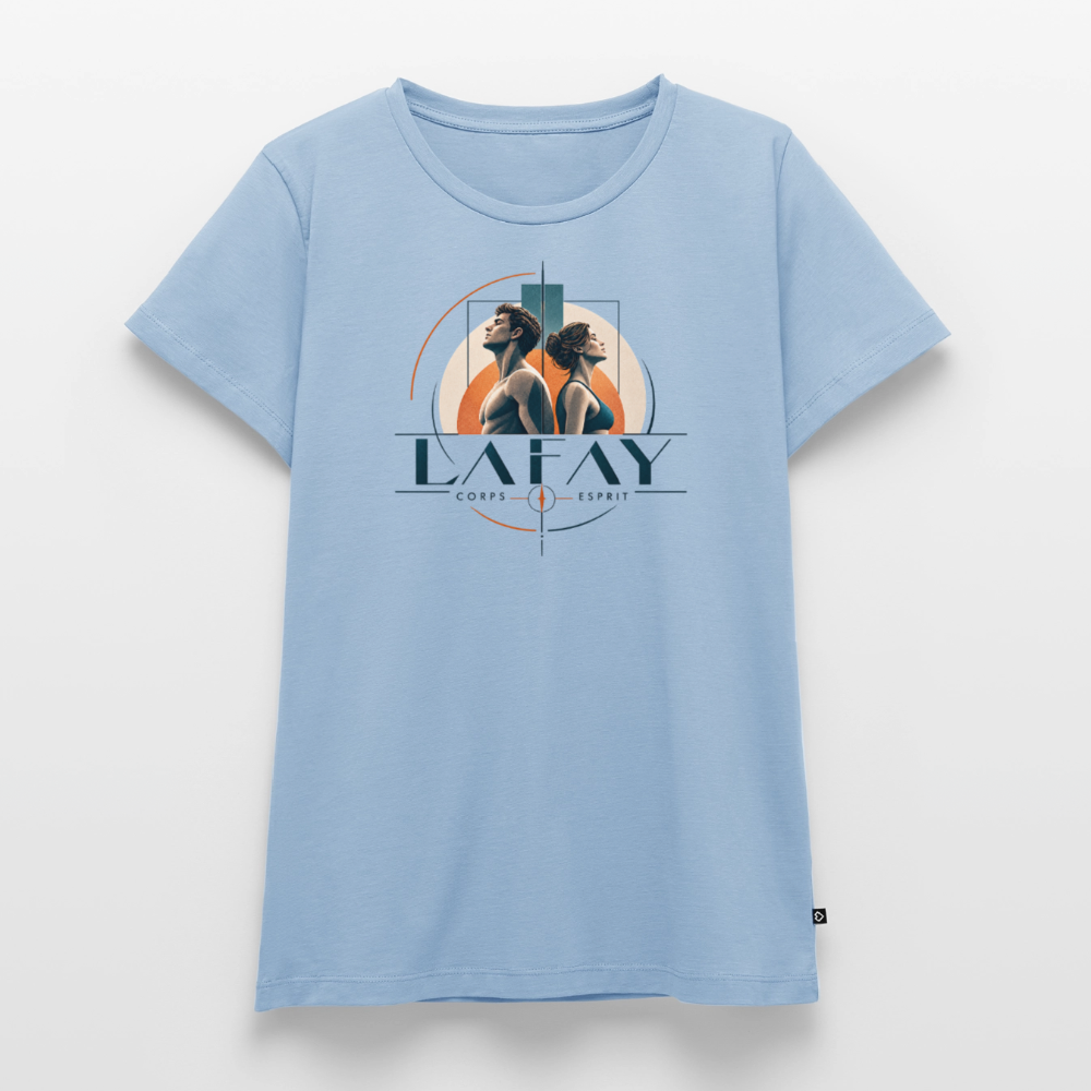 T-shirt Premium Femme - bleu clair