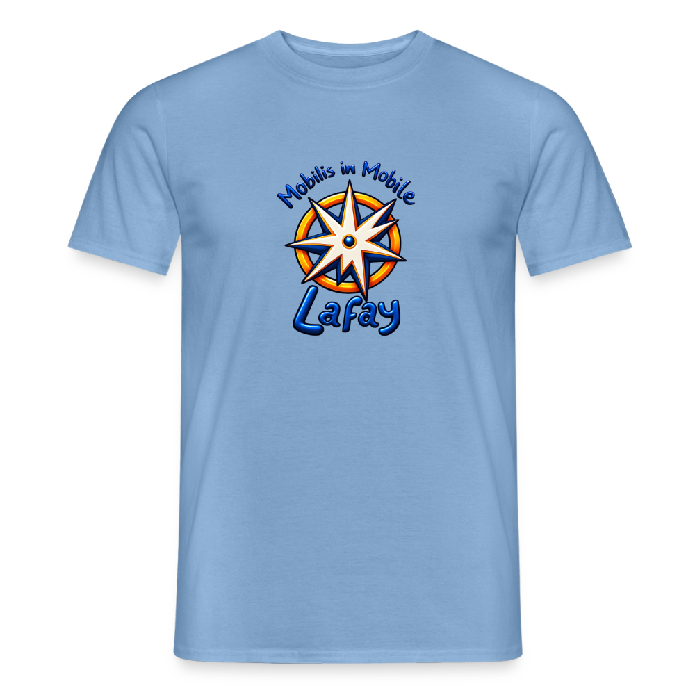 T-shirt Homme - carolina blue