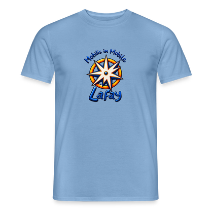 T-shirt Homme - carolina blue