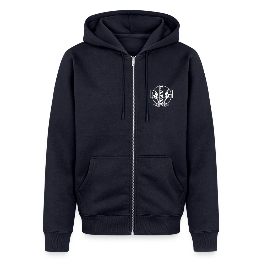 Veste à capuche Premium Homme - bleu marine