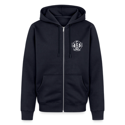 Veste à capuche Premium Homme - bleu marine