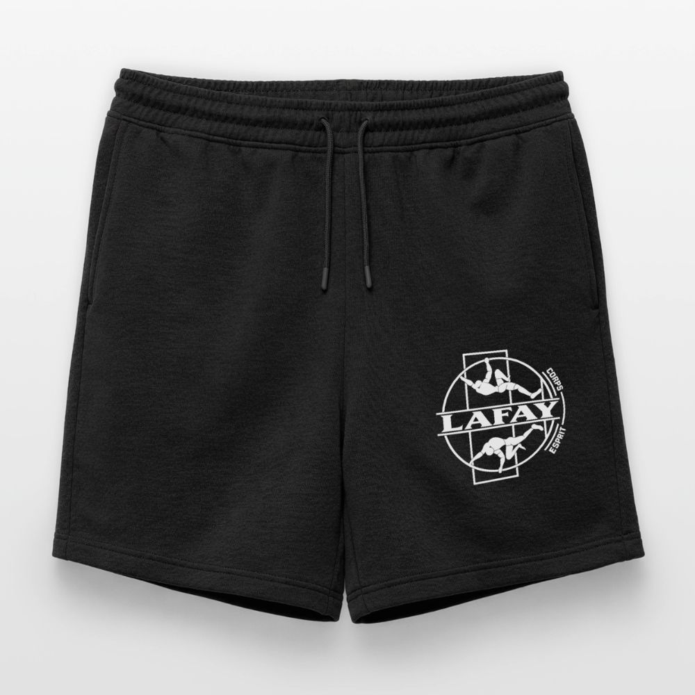 Short de survêtement homme premium - noir