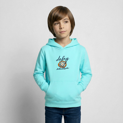 Sweat à capuche Enfant - menthe poivrée