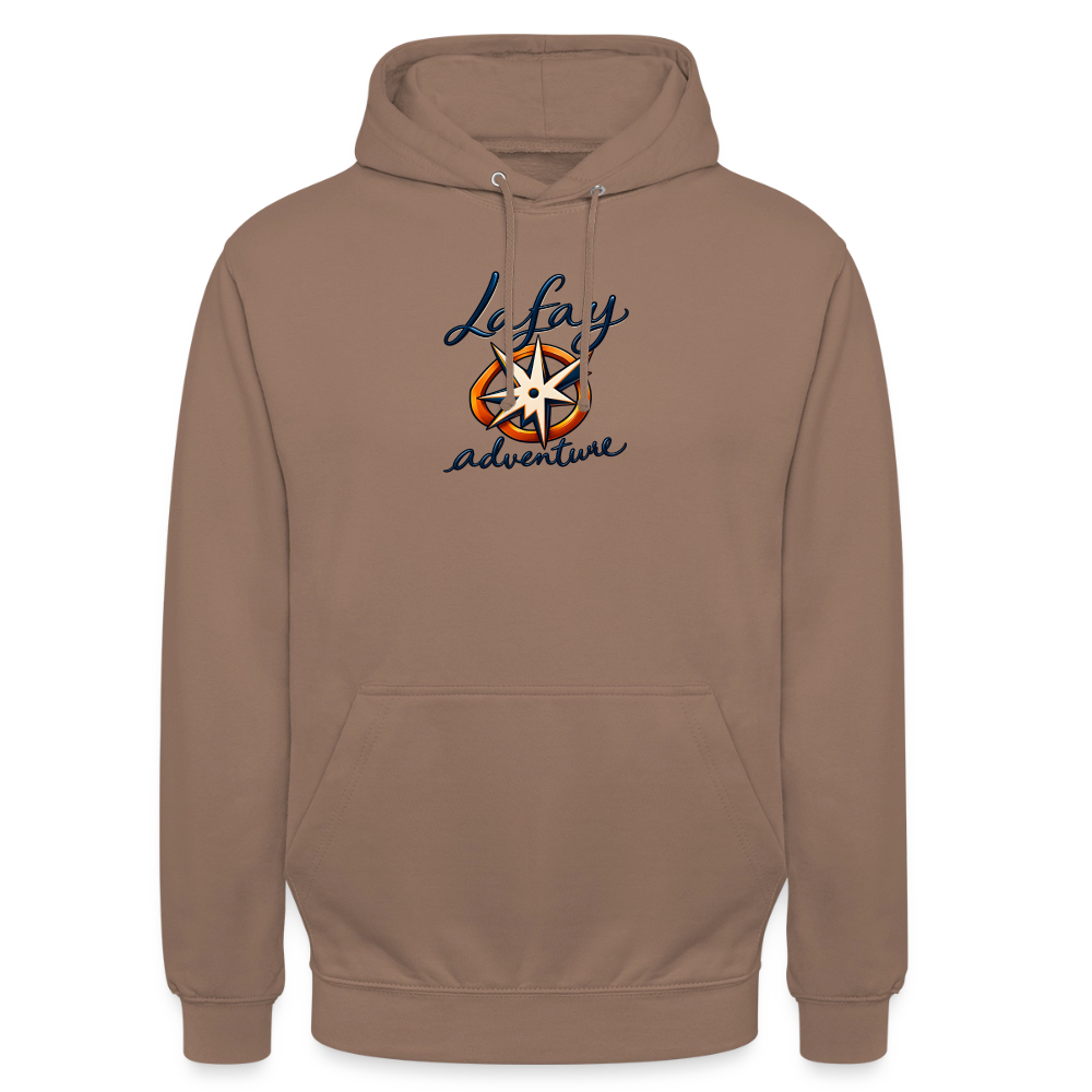 Sweat-shirt à capuche unisexe - moka