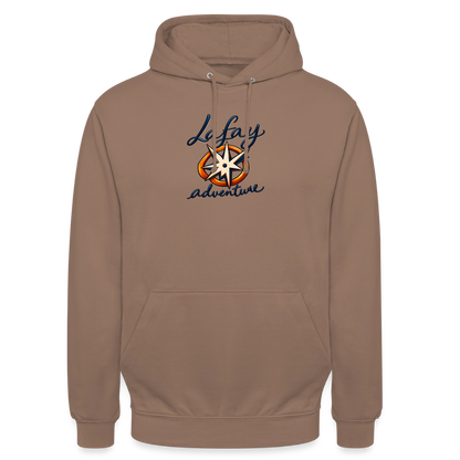 Sweat-shirt à capuche unisexe - moka