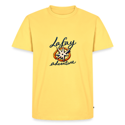 T-shirt Premium Homme - jaune pastel