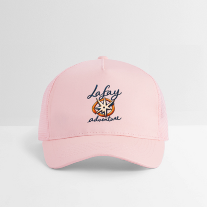 Casquette trucker enfant - rose pâle