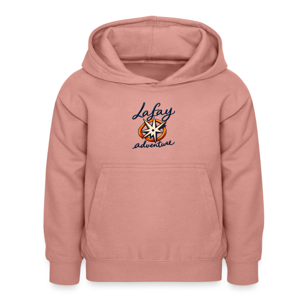 Sweat à capuche Enfant - rose poudré