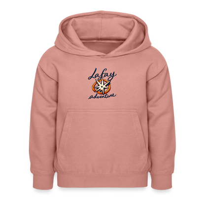 Sweat à capuche Enfant - rose poudré