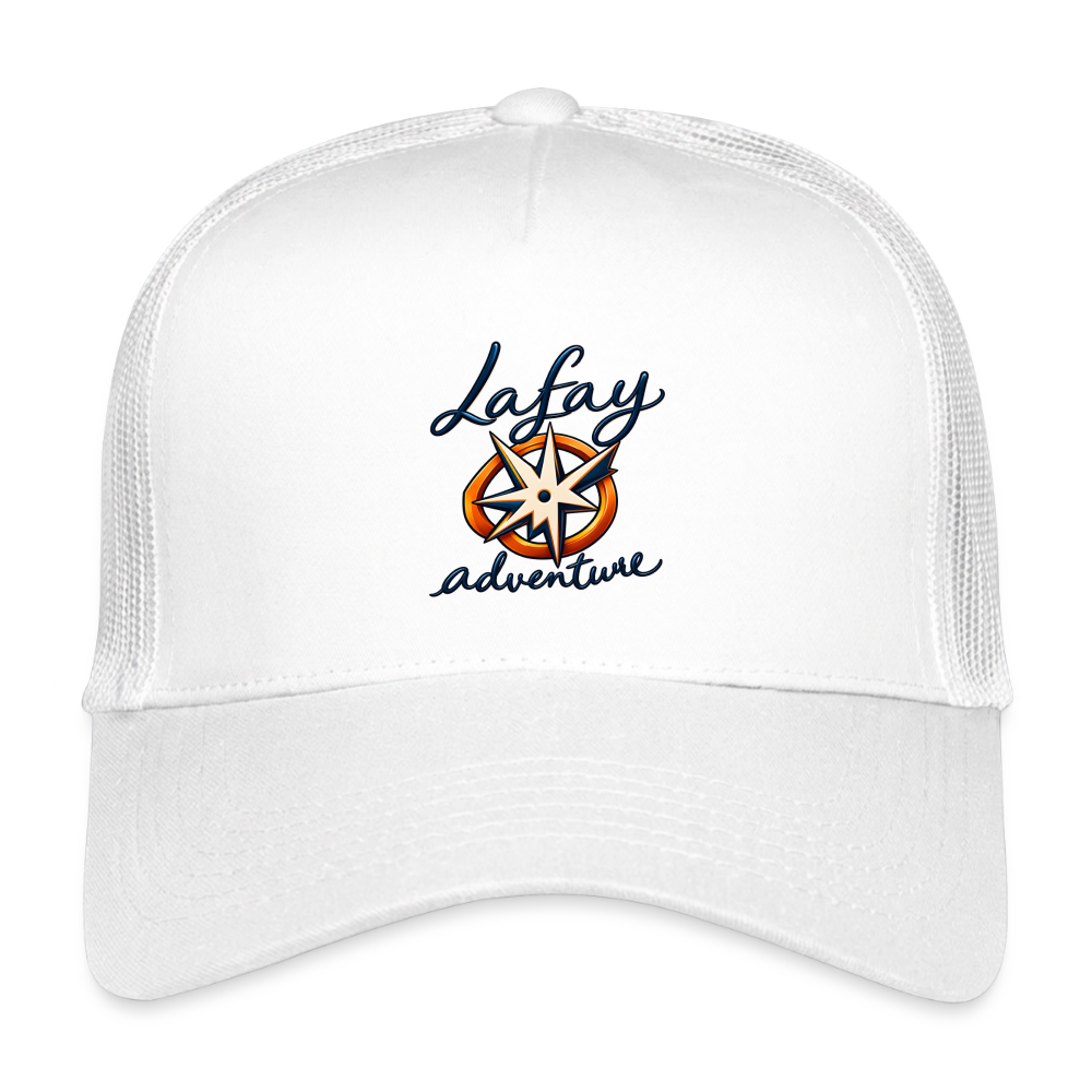 Casquette trucker enfant - blanc