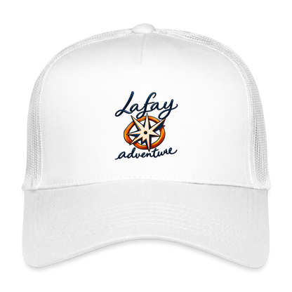 Casquette trucker enfant - blanc