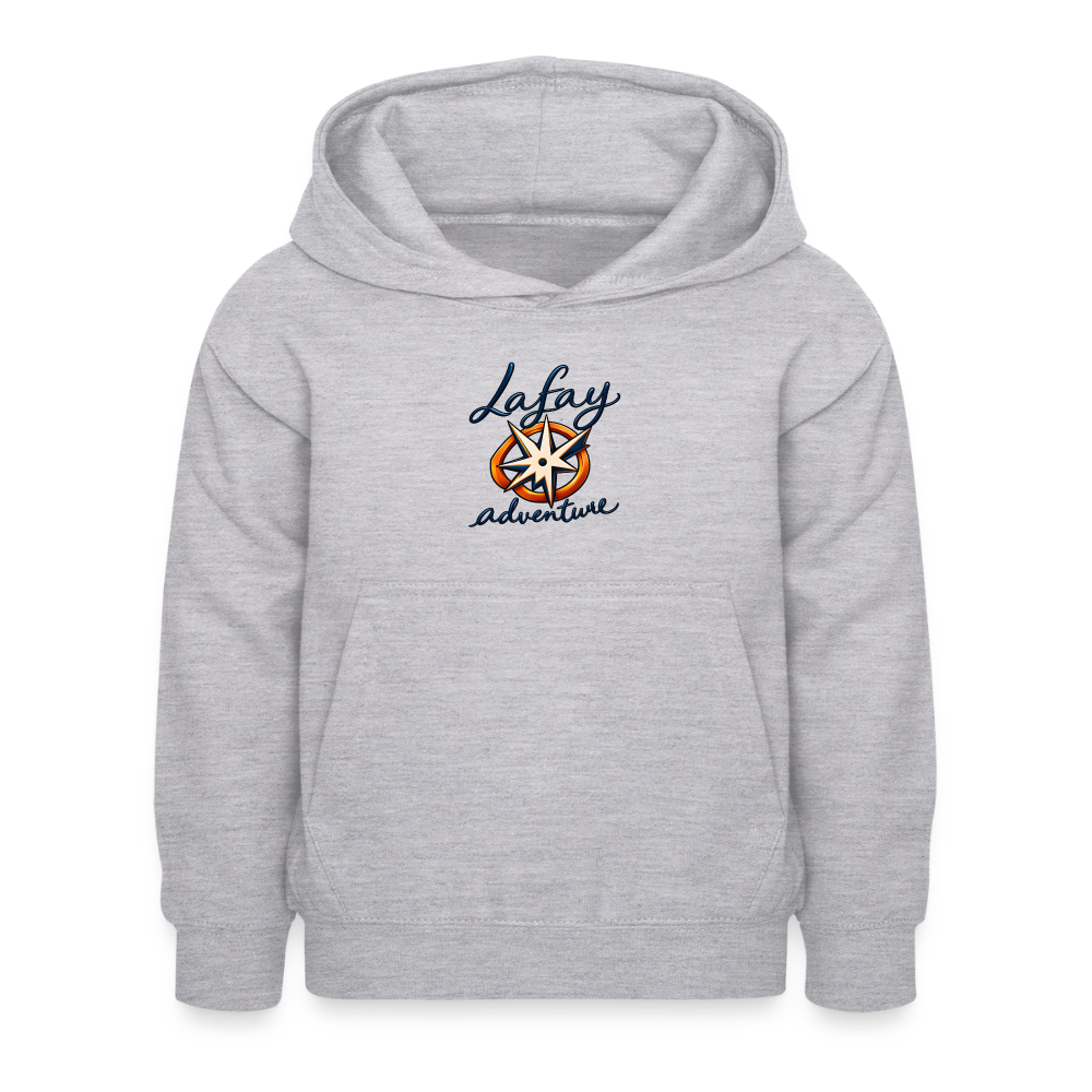 Sweat à capuche Enfant - gris clair chiné