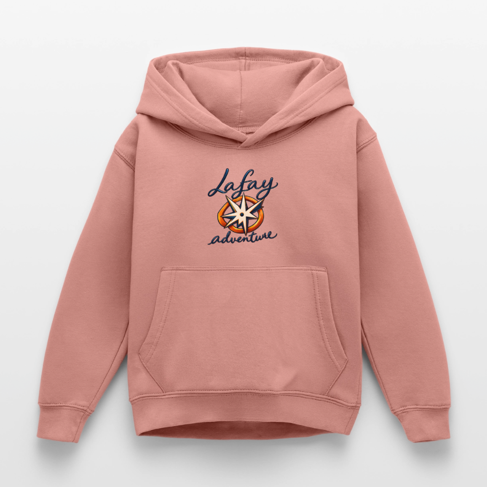Sweat à capuche Enfant - rose poudré