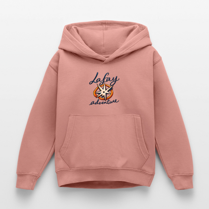 Sweat à capuche Enfant - rose poudré