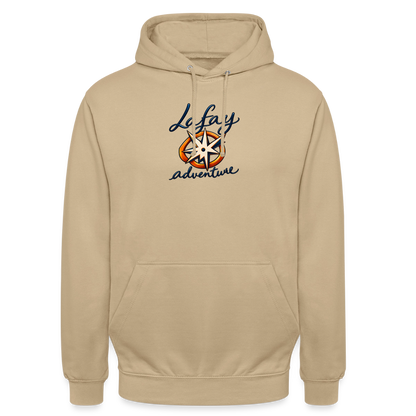 Sweat-shirt à capuche unisexe - beige
