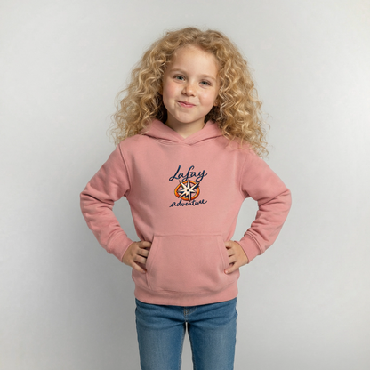 Sweat à capuche Enfant - rose poudré