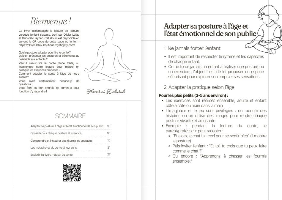 Lorsque l'enfant s'apaise KIT CREATIF & PEDAGOGIQUE